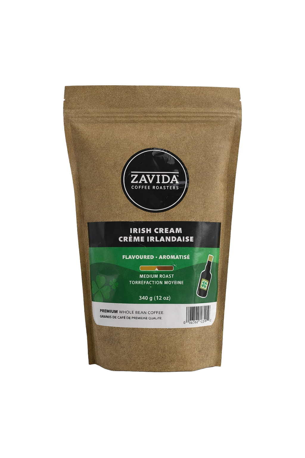 Zavida Irish Cream Flavoured Coffee 340g