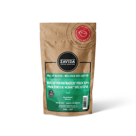 Zavida Decaf Swiss Water Process Coffee - Whole Beans 340g