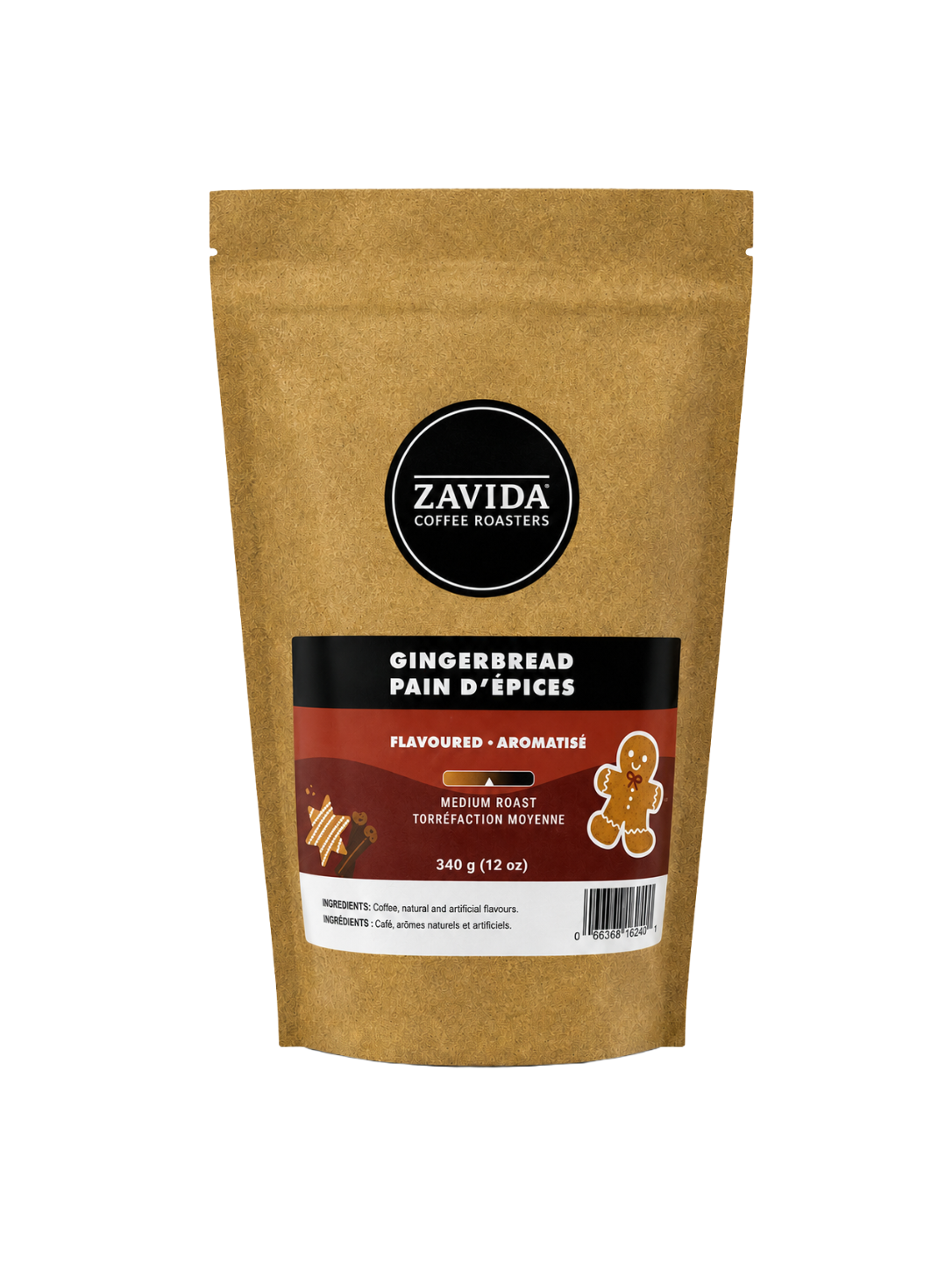 Zavida Coffee Roasters gingerbread flavored coffee in UAE Duabi Abu Dhabi