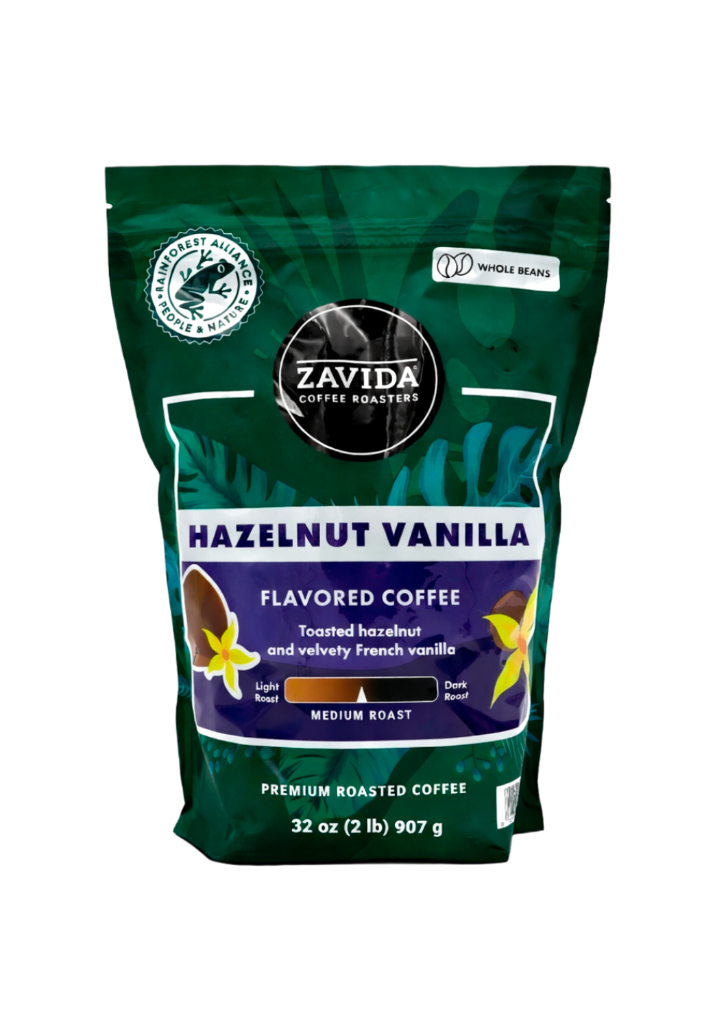 Buy Rainforest certified hazelnut vanilla  halal 100% arabica coffee