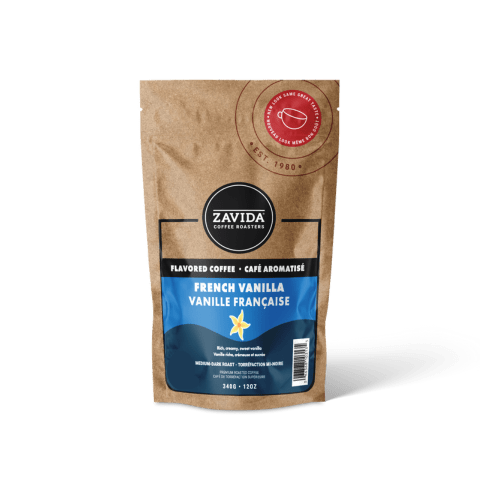 French Vanilla, Ground Coffee,  340g, Zavida Coffee