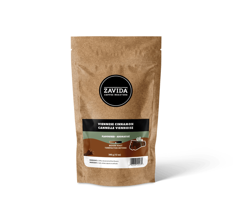 Viennese Cinnamon Coffee, Whole Beans, 340g, Zavida Coffee